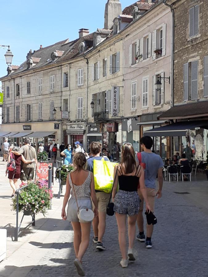 Appartement 48M2 Pour 6 Personnes Au Centre Ville Historique Avec Parking Gratuit Et Une Borne De Recharge Pour Voiture A 10 Metres Avallon Eksteriør bilde